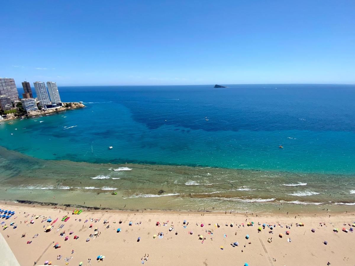 Apartamento Torre Levante, Primera Linea De Playa Benidorm Exteriör bild