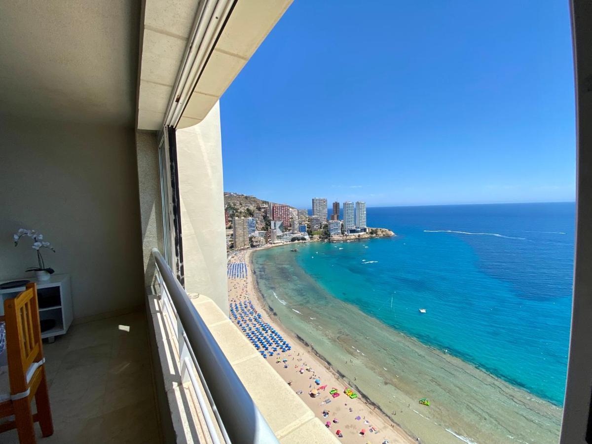 Apartamento Torre Levante, Primera Linea De Playa Benidorm Exteriör bild