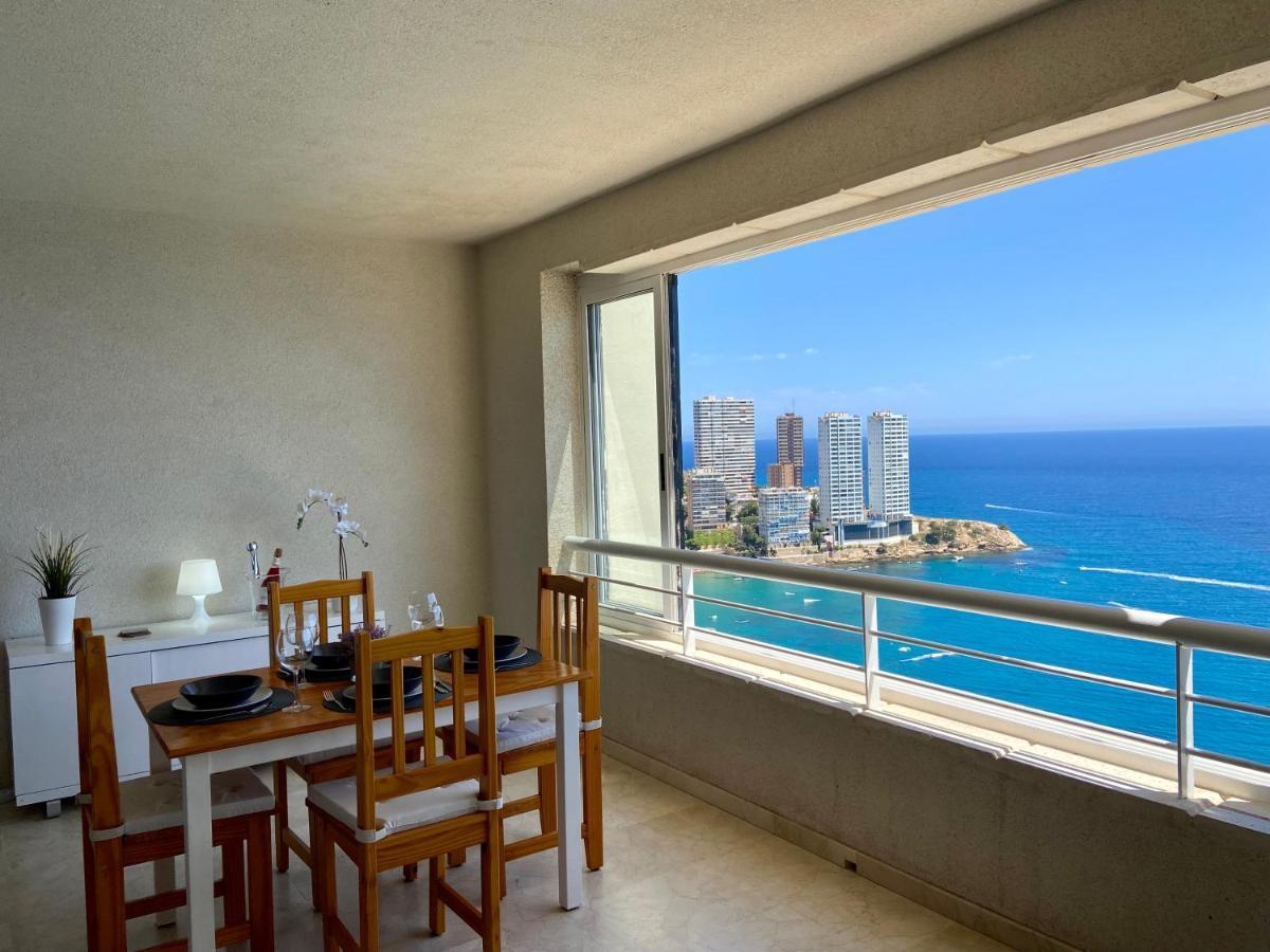 Apartamento Torre Levante, Primera Linea De Playa Benidorm Exteriör bild