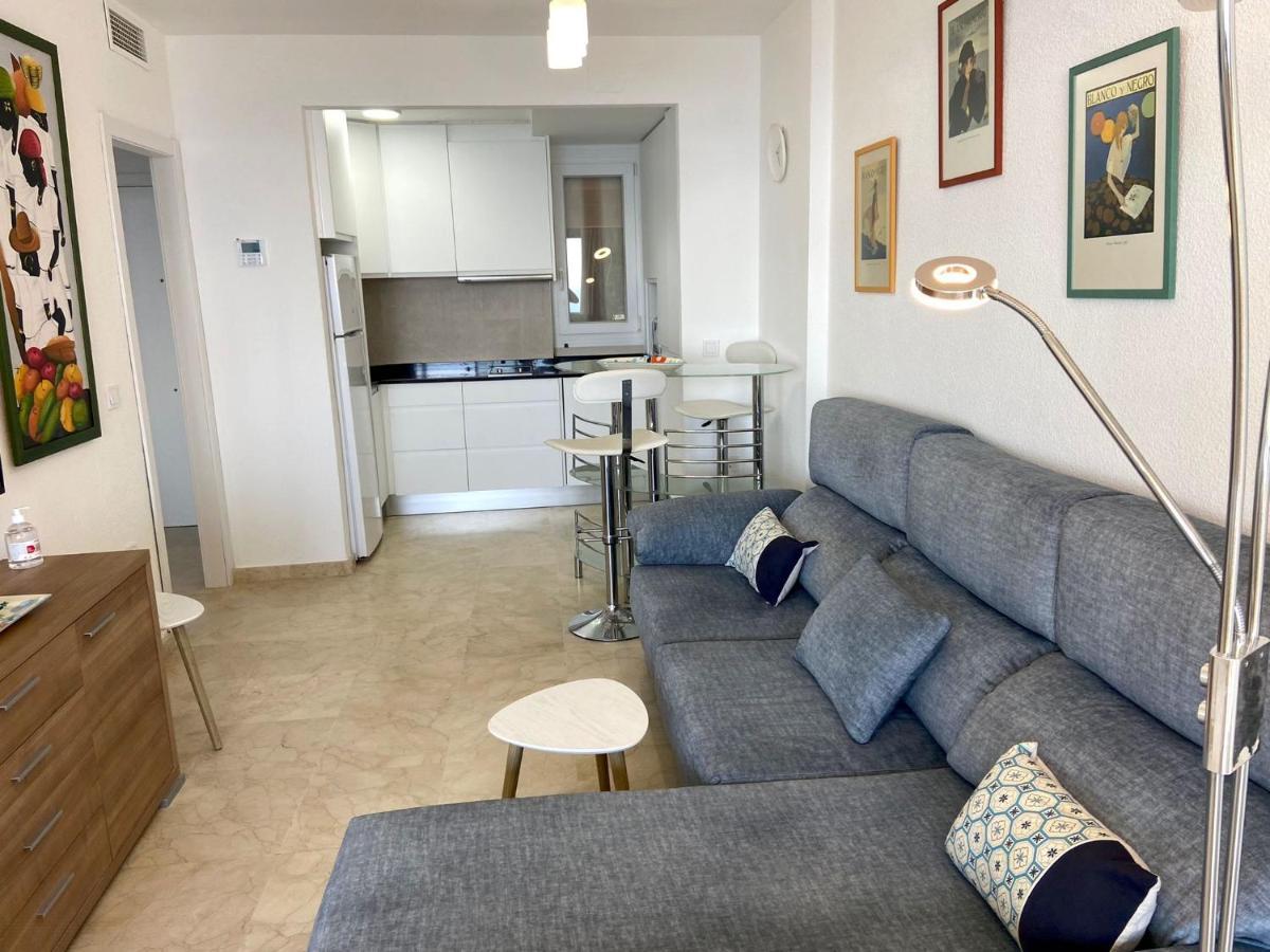Apartamento Torre Levante, Primera Linea De Playa Benidorm Exteriör bild