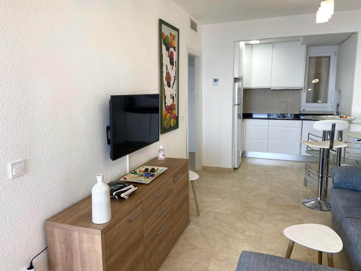 Apartamento Torre Levante, Primera Linea De Playa Benidorm Exteriör bild